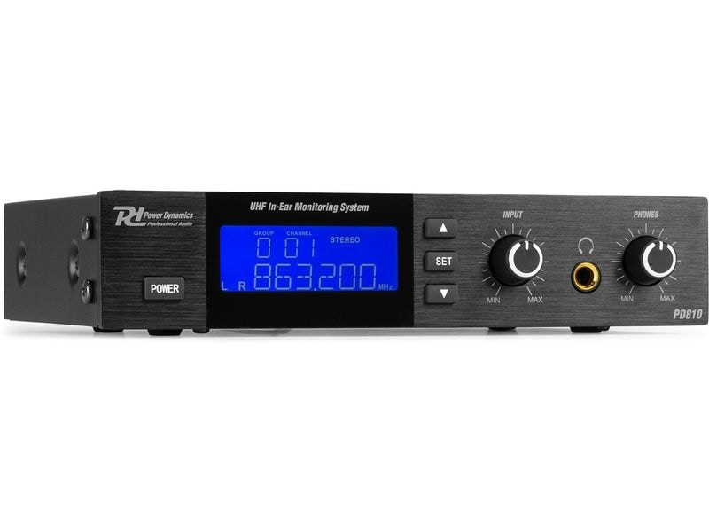 Power Dynamics In-Ear Monitoring-System PD810 Kabelloses In-Ear-Monitoring-System mit Koffer