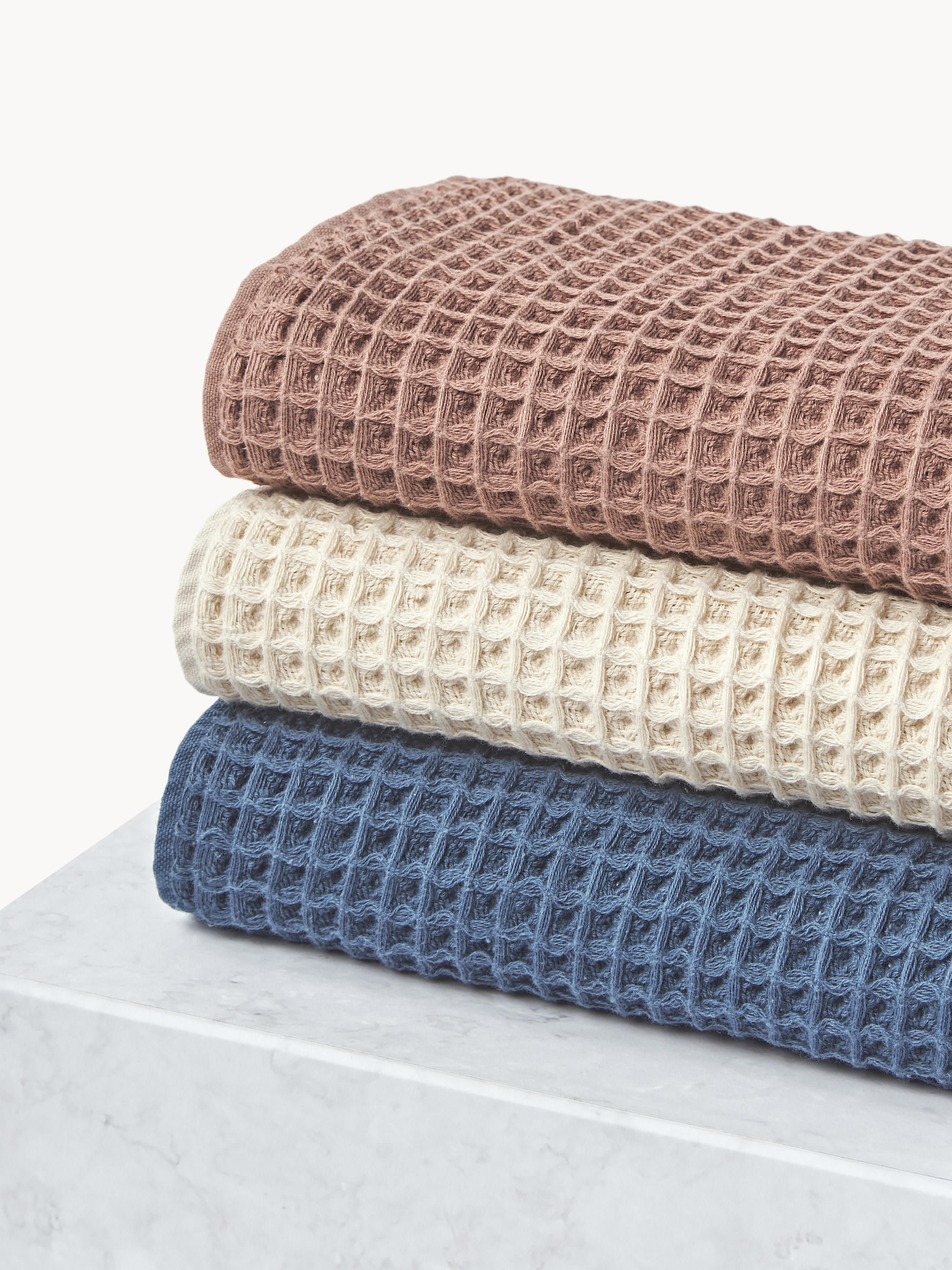 Handdoek Ines met wafelstructuur, in verschillende maten
