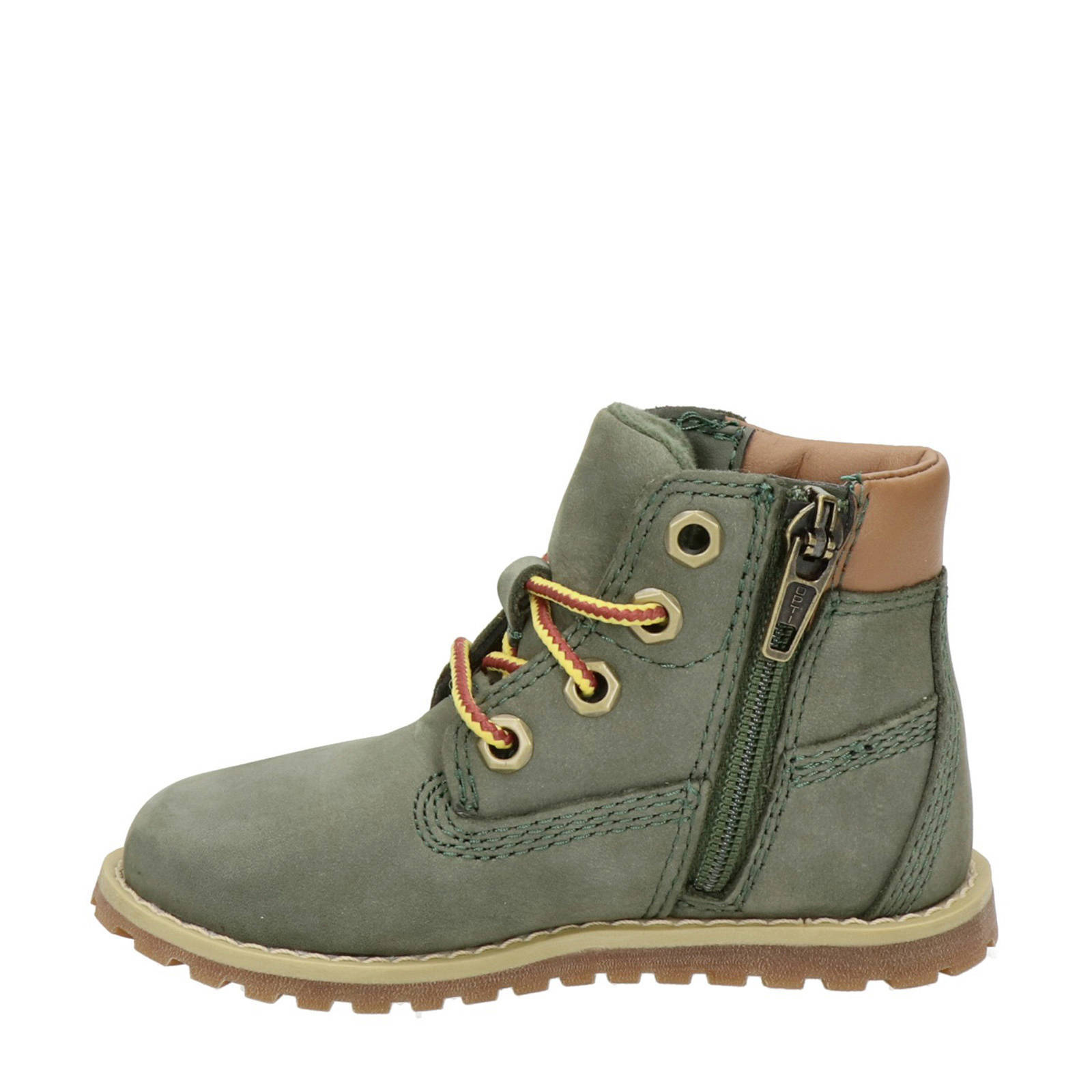 Timberland Pokey Pine  nubuck veterboots groen