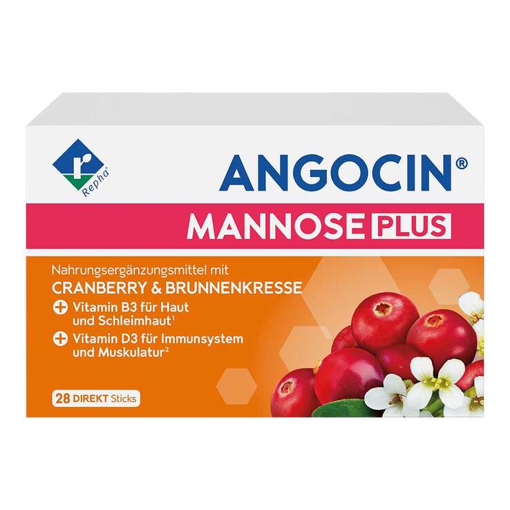 Angocin Mannose Plus Pulver zum Einnehmen, 28X3 g