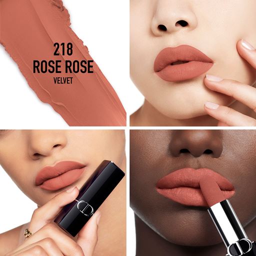 Dior Rouge Dior New Velvet Lipstick, 218 Rose Rose