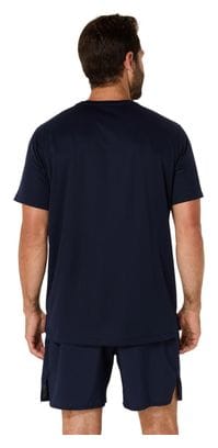 Maillot manches courtes Asics Core Run Bleu Homme