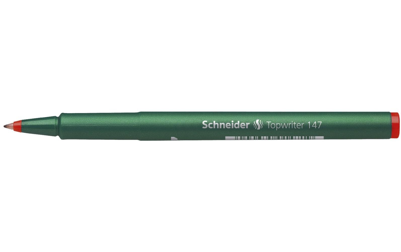 Fineliner 147 0.6 mm, Rot, 1 StückFaserschreiber mit Hartfaserspitze