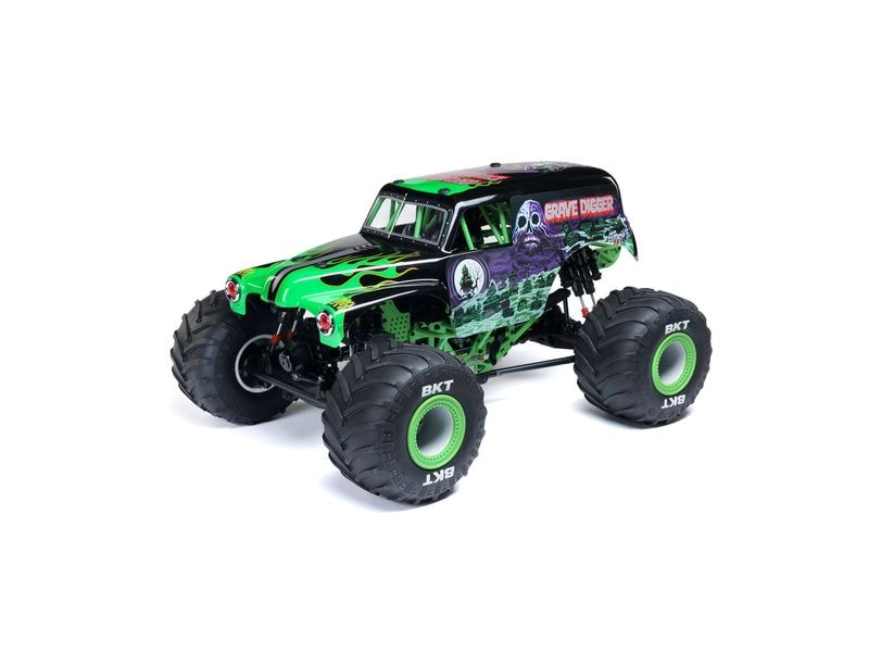 Team Losi Monster Truck LMT 2.0 Grave Digger 4 x 4 ARTR, 1: 1:8 Starrachsen Brushless 4 x 4 Monstertruck