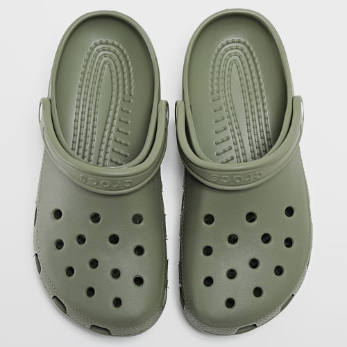 Claquettes Classic Clog Vert Kaki