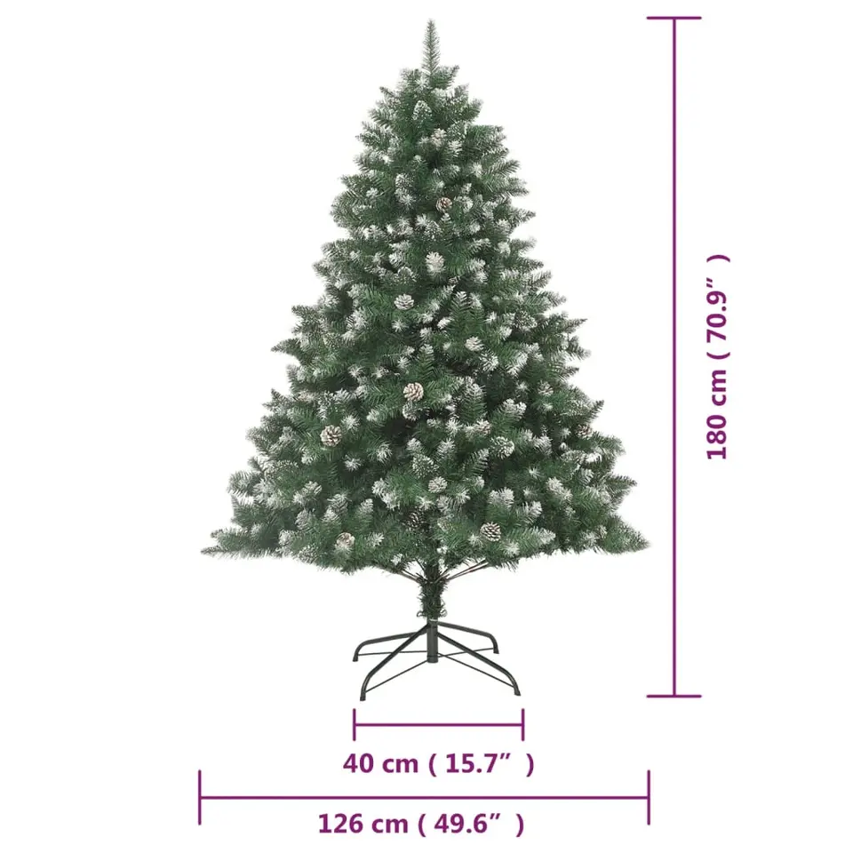 vidaXL - Kerstboom - Groen - 180 cm