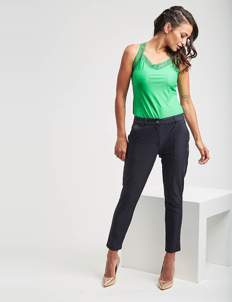 HBT PANTALON CHRISTINA ESSENTIEL CITY MARINE