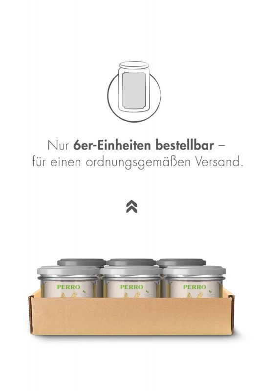 PERRO Geniesser Glas Katze SET Huhn