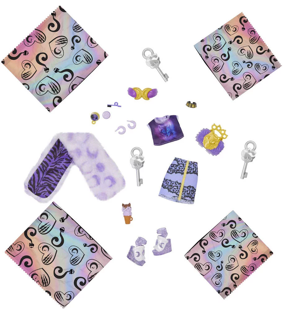MONSTER HIGH - CASIERS SECRETS DE CLAWDEEN WOLF LOOK IRISE