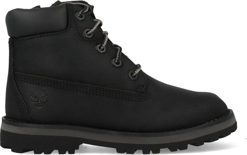 Timberland - Courma Kid - Leren Veterlaarzen - Zwart - Duurzaam