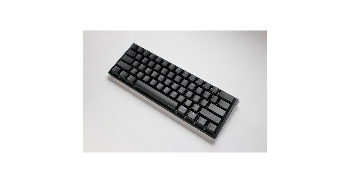 DuckyOne 3 Classic Mini, toetsenbord  (Zwart/wit, US lay-out, Cherry MX Brown, RGB led, Double-shot PBT, Hot-swappable, QUACK Mechanics, 60%)