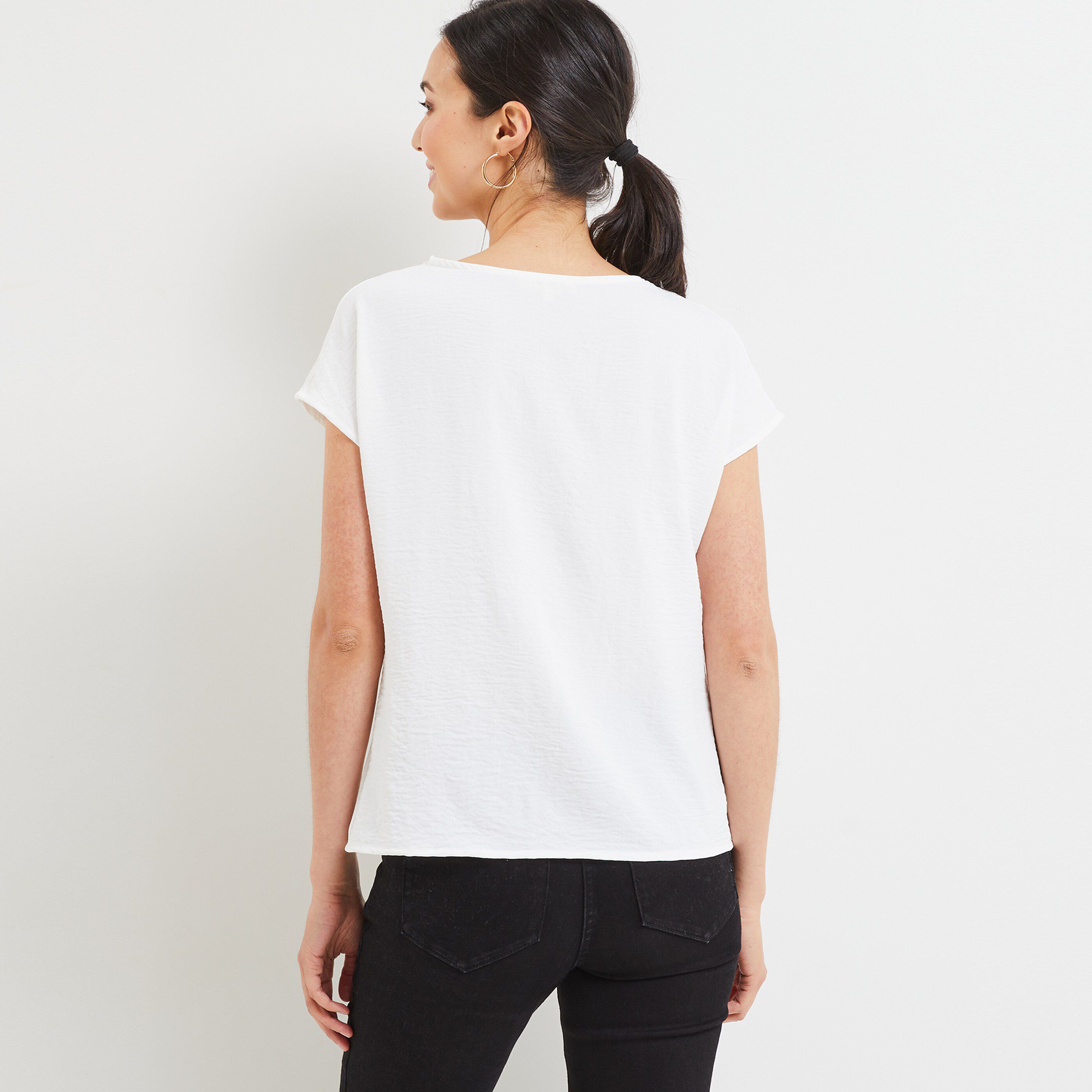 Blouse femme - ECRU