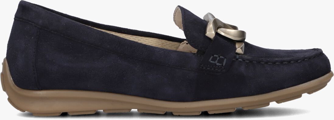blauwe gabor mocassins 444.1