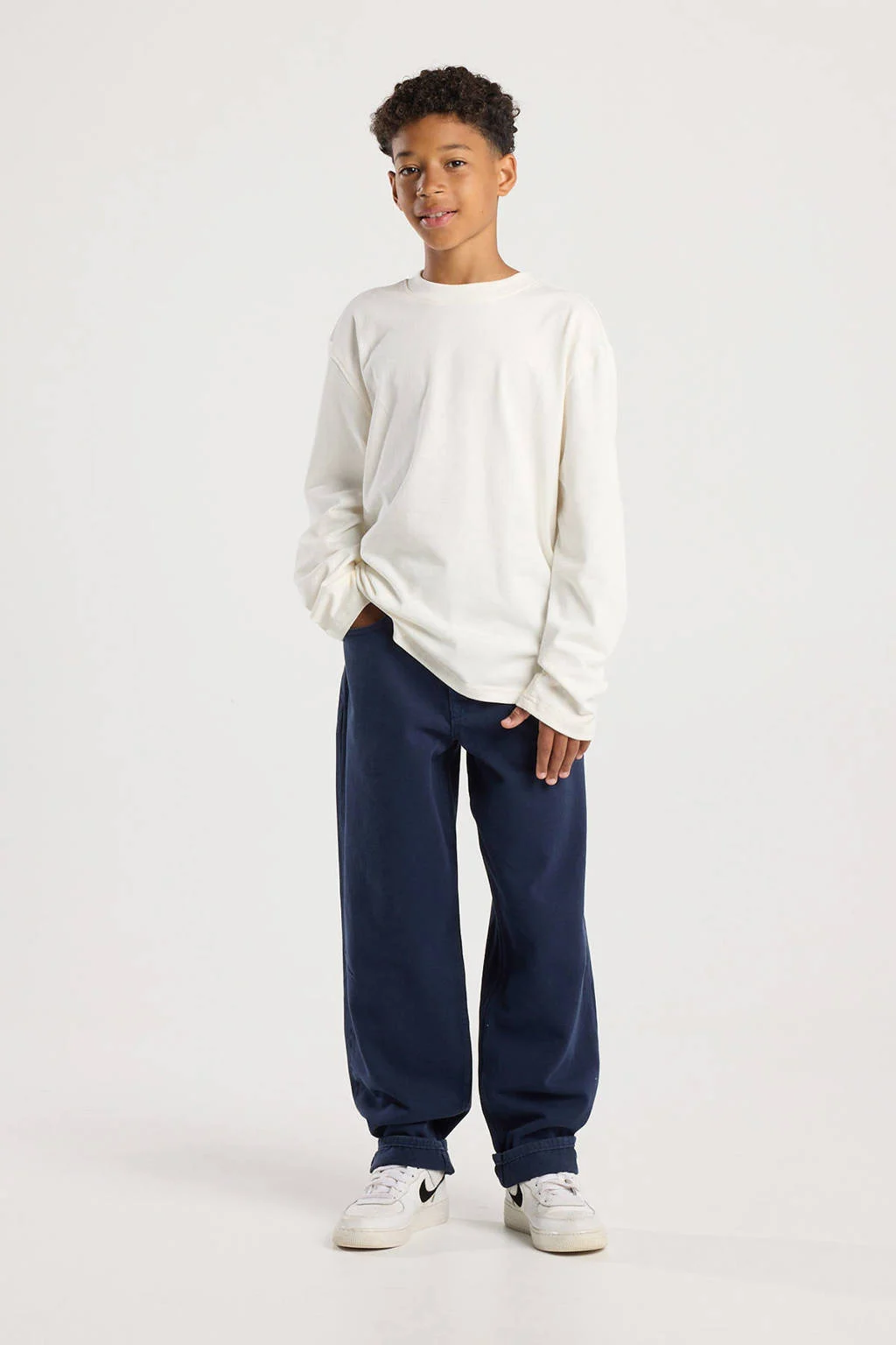 America Today longsleeve wit