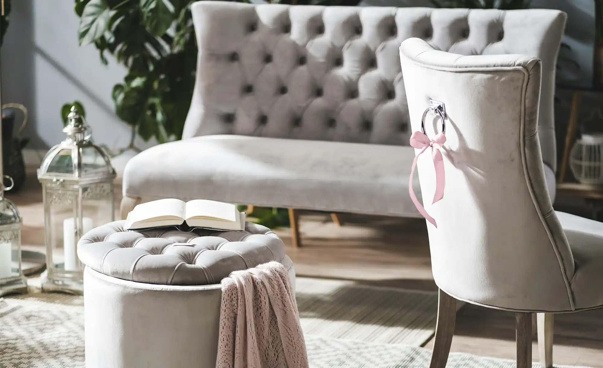Collection by citamaass Samt-Polsterstuhl Felicita