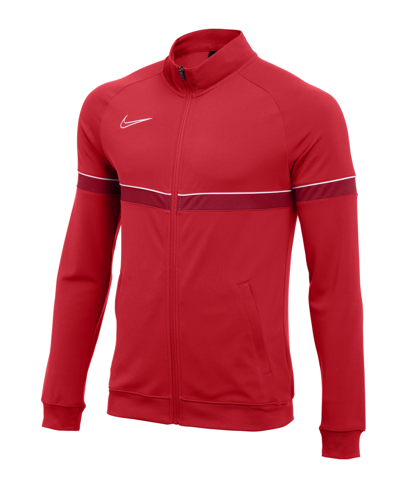 Nike Academy 21 Knit Trainingsjacke Rot F657