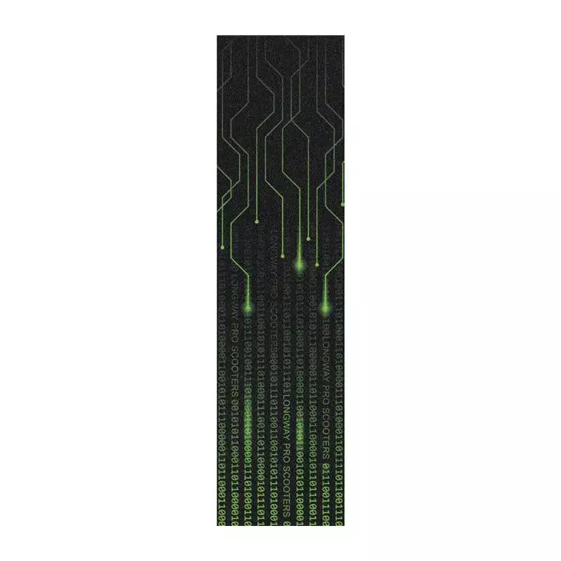 Grip trottinette LONGWAY Printed Matrix Green
