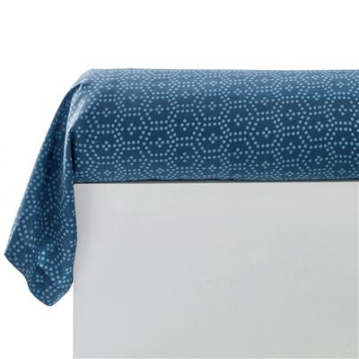 Linge de lit rayures et micro-motif - BECQUET CRÉATION