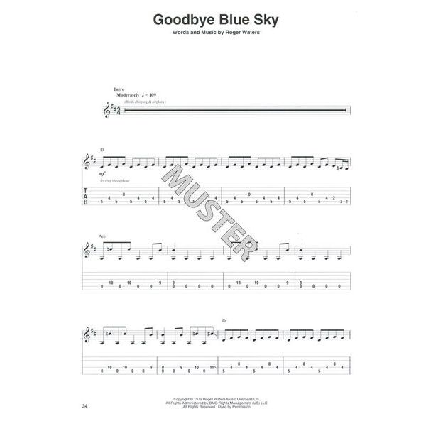 Hal Leonard Guitar Play-Along Pink Floyd