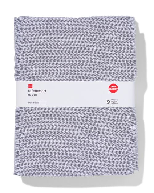 nappe coton 140x240 gris