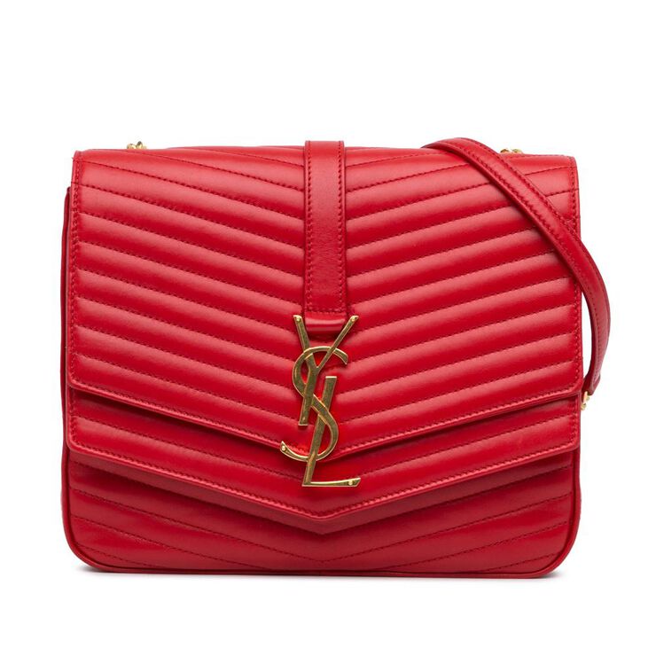 Yves Saint Laurent Vintage Yves Saint Laurent Crossbody Bag Red