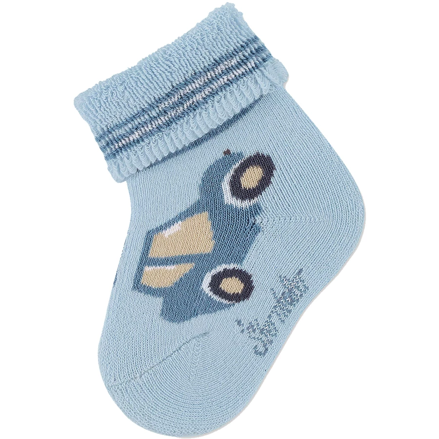 Sterntaler Baby-Söckchen 3er-Pack Fußball bleu