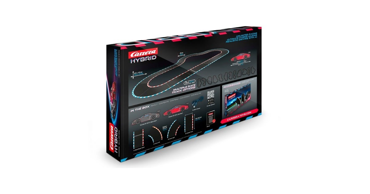 CarreraHYBRID - Devil Drivers Racebaan  (Schaal 1:50)