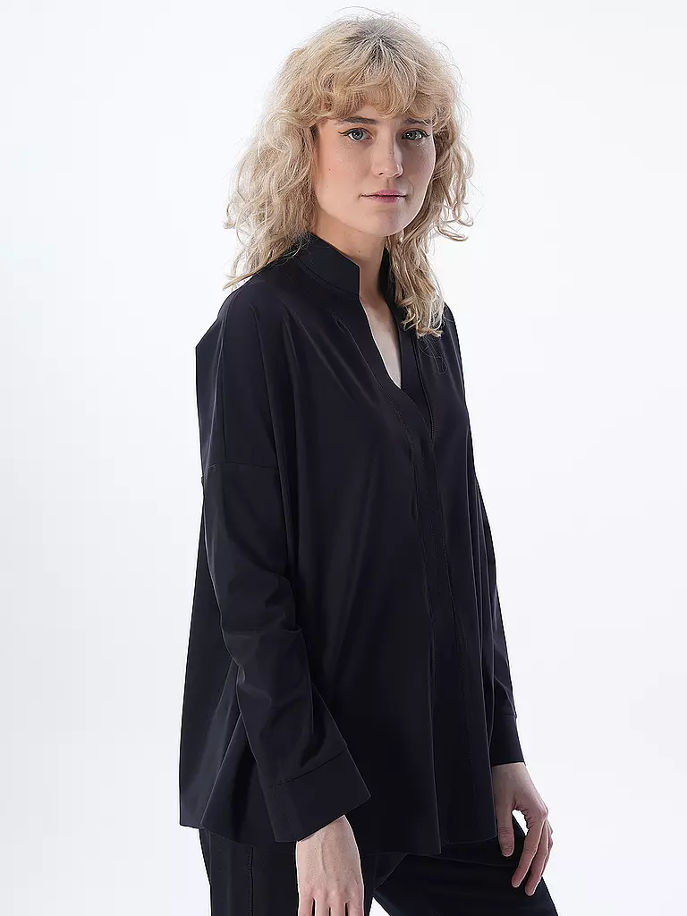NINETO9 Bluse dunkelblau