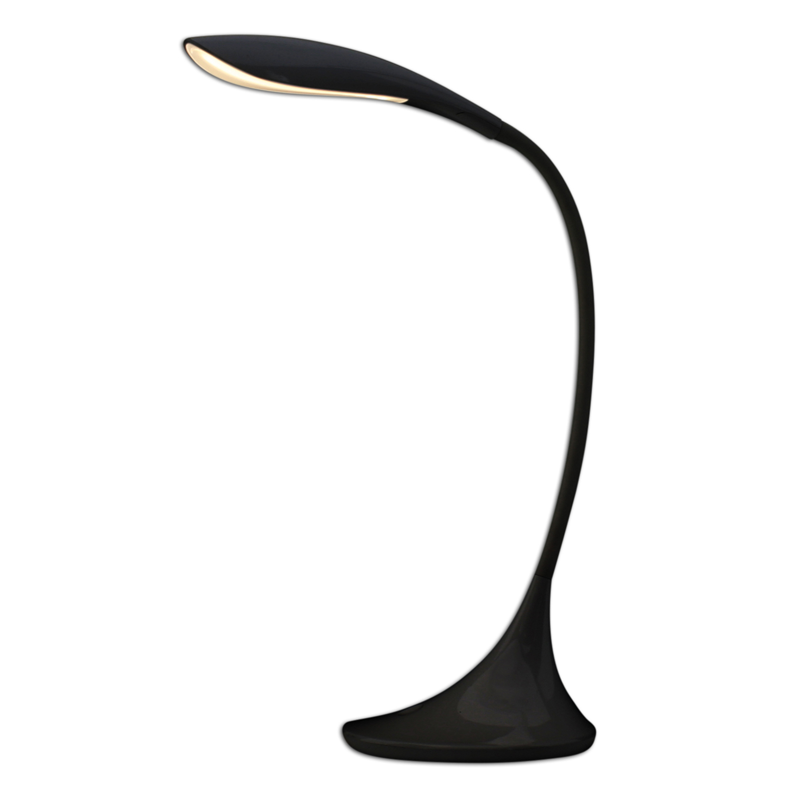 LED-Tischleuchte ALF - schwarz matt - dimmbar - 39,5 cm