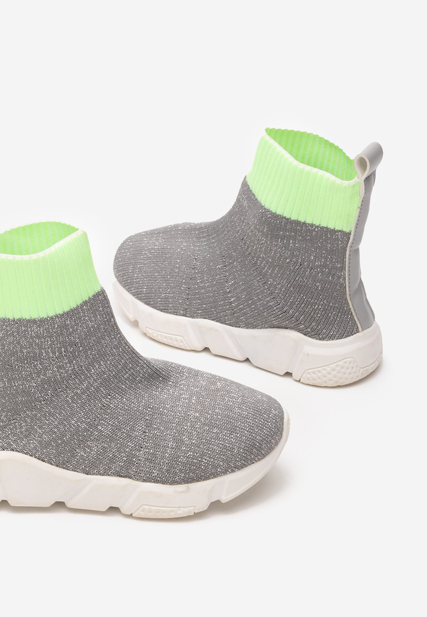 Baskets enfants gris Terjei