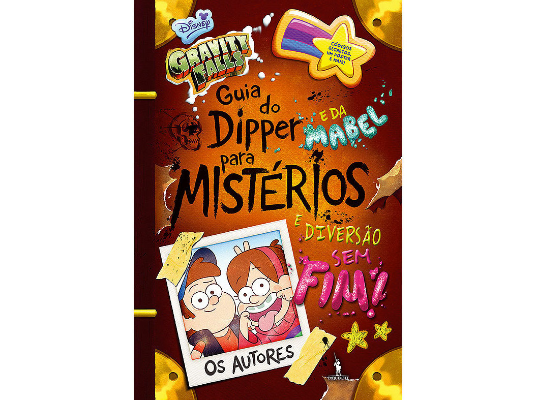DISNEY GRAVITY FALLS - GUIA DIPPER EMABEL PARA MISTÉRIOS E DIVERSÃO SEM FIM