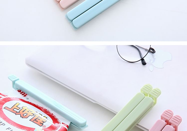 Tuhat - Set van 5: Plastic voedselzakclip (verschillende ontwerpen)