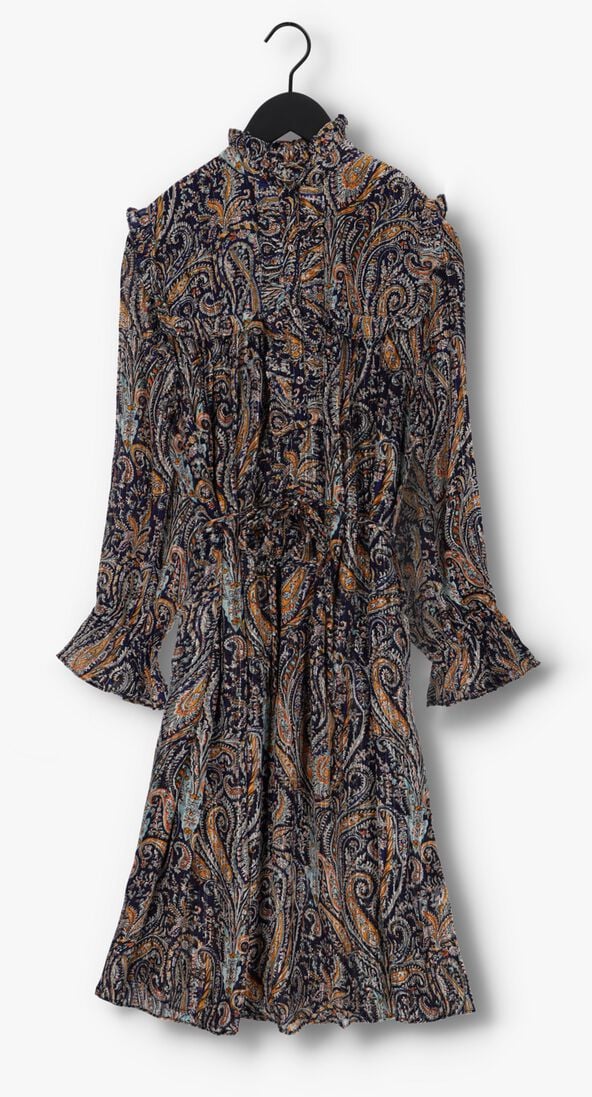 ANTIK BATIK multi antik batik midi jurk elvis transdress