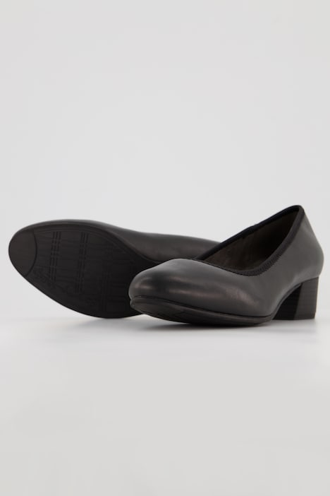 Pumps, Jana Shoes, Lederoptik, recycelt, Weite H