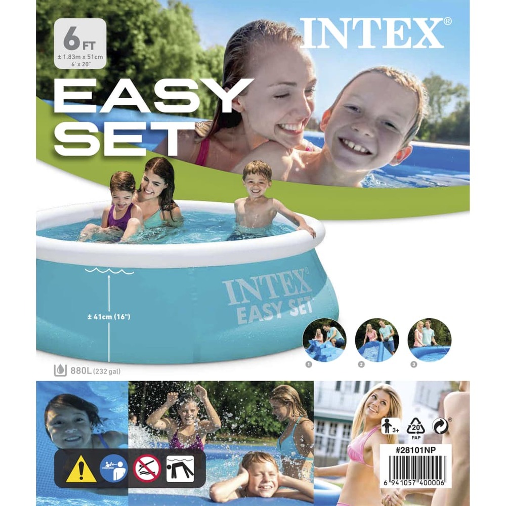 Piscine easy set 183 x 51 cm 28101np