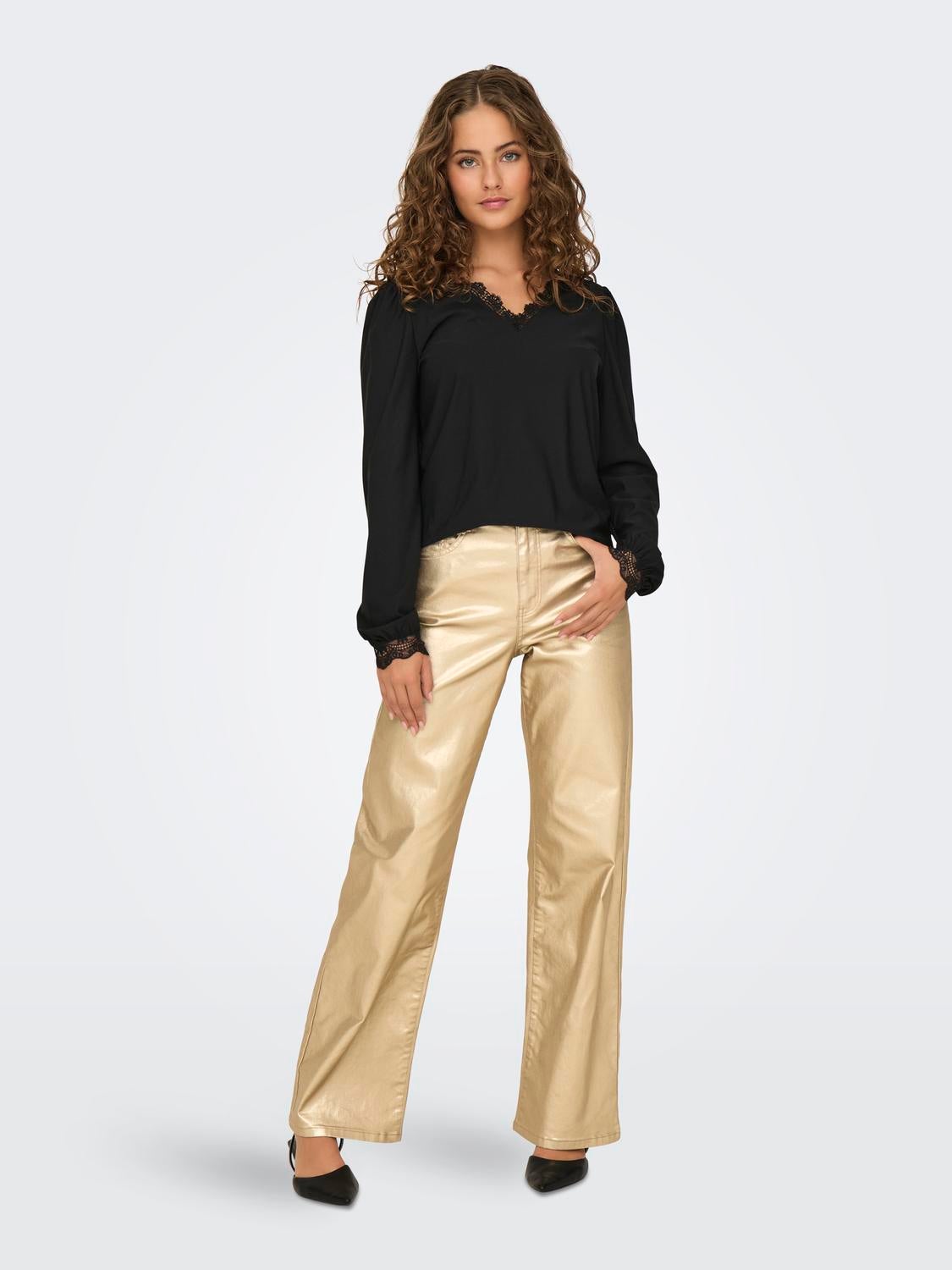 ONLSILJA Top Black