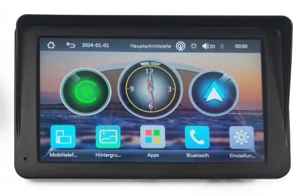 Technaxx TX-320, Svart, 17,8 cm (7