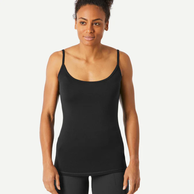 Decathlon Forclaz - Regata de caminhada feminina Forclaz Trek 500 em lã merino