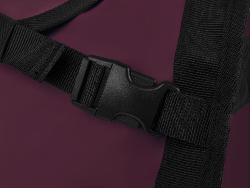 KOOR Duffle Bag Sooma 30 l, Maroon Wasserabweisende Reisetasche