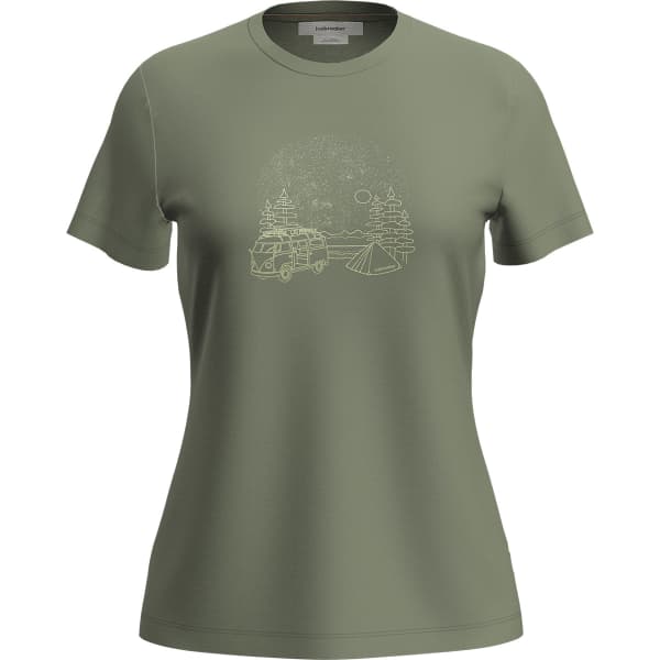 T-shirt randonnée ICEBREAKER W MERINO 150 TECH LITE SS TEE LICHEN