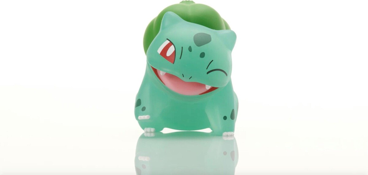 Pokémon Figur - Bulbasaur - Translucent - 7,5 CM