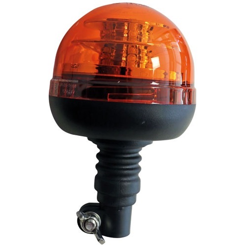 Gyrophare led - sur tige flexible - 12/24V