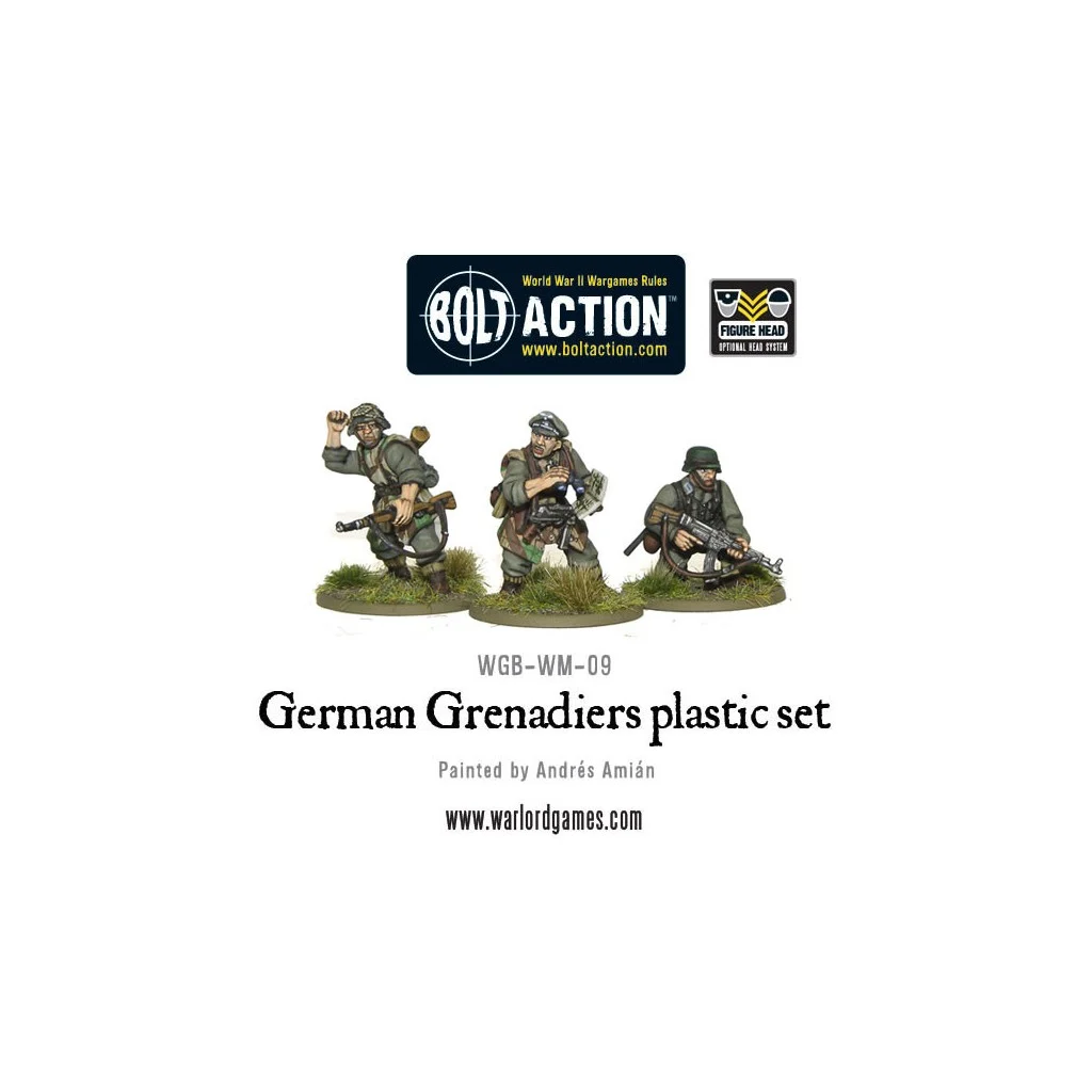 Bolt Action - German Grenadiers (plastic boxe)