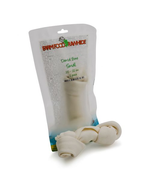 Farm Food Rawhide Dental Bone Rund - Hondensnacks
