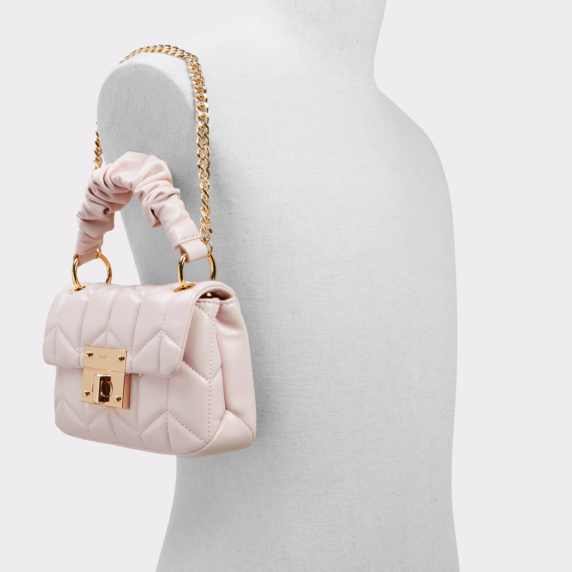 Cianaa Light Pink Women Top Handle Bags