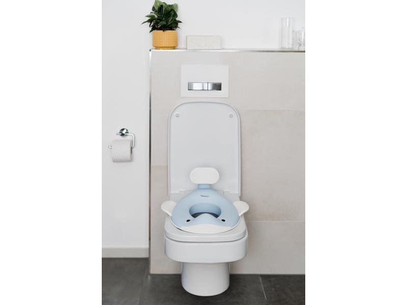 Kindsgut Toilettensitz Wal Hellblau Toilettensitz für Kinder