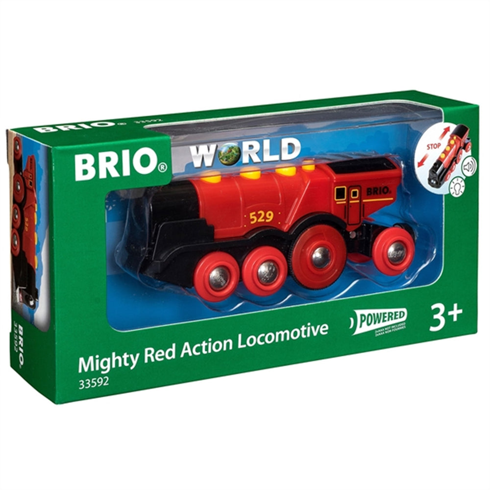 Lokomotiv Rød - BRIO® → Luksusbaby.dk