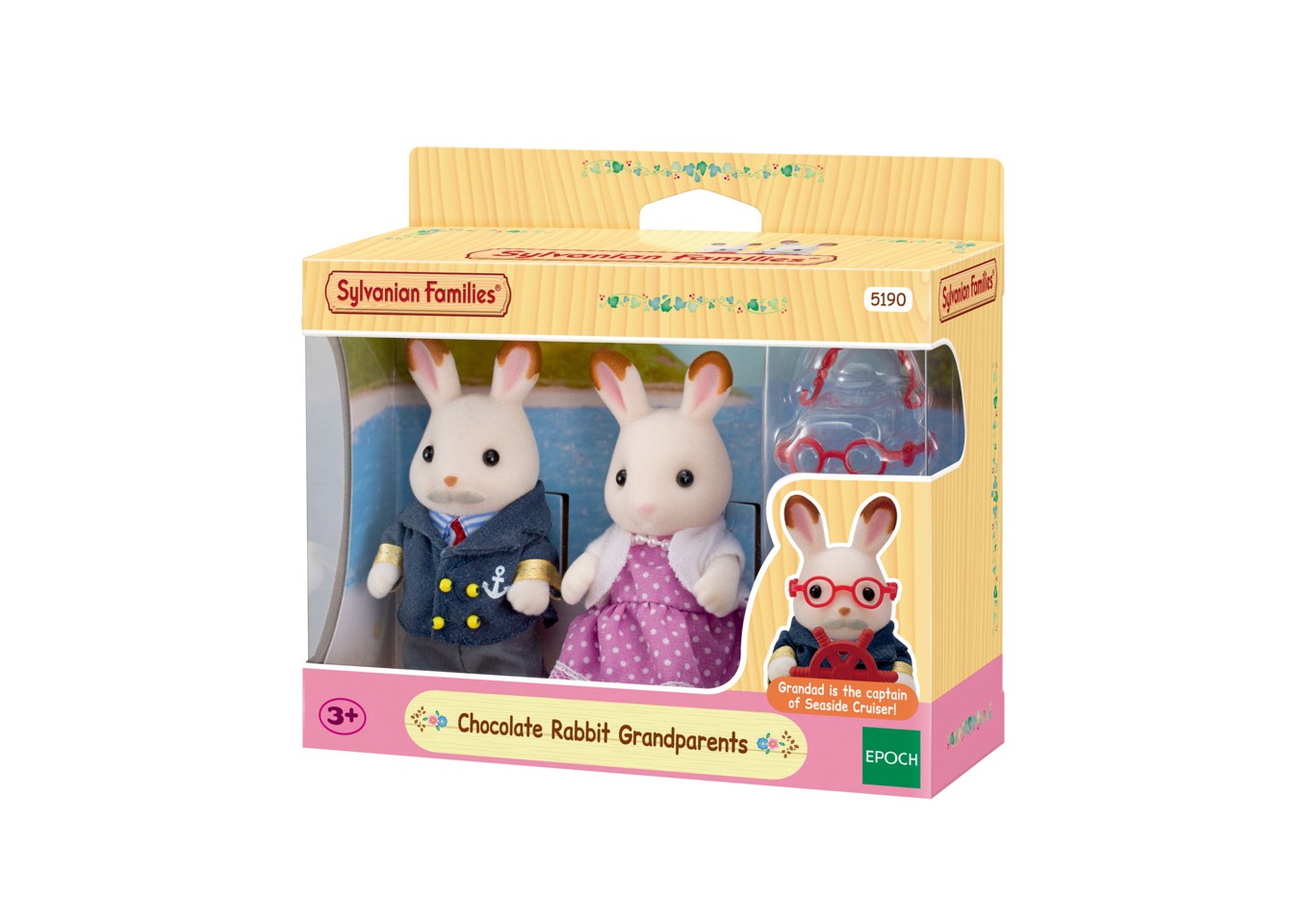 Sylvanian Families - Bedsteforældrene Chokoladekanin (5190)