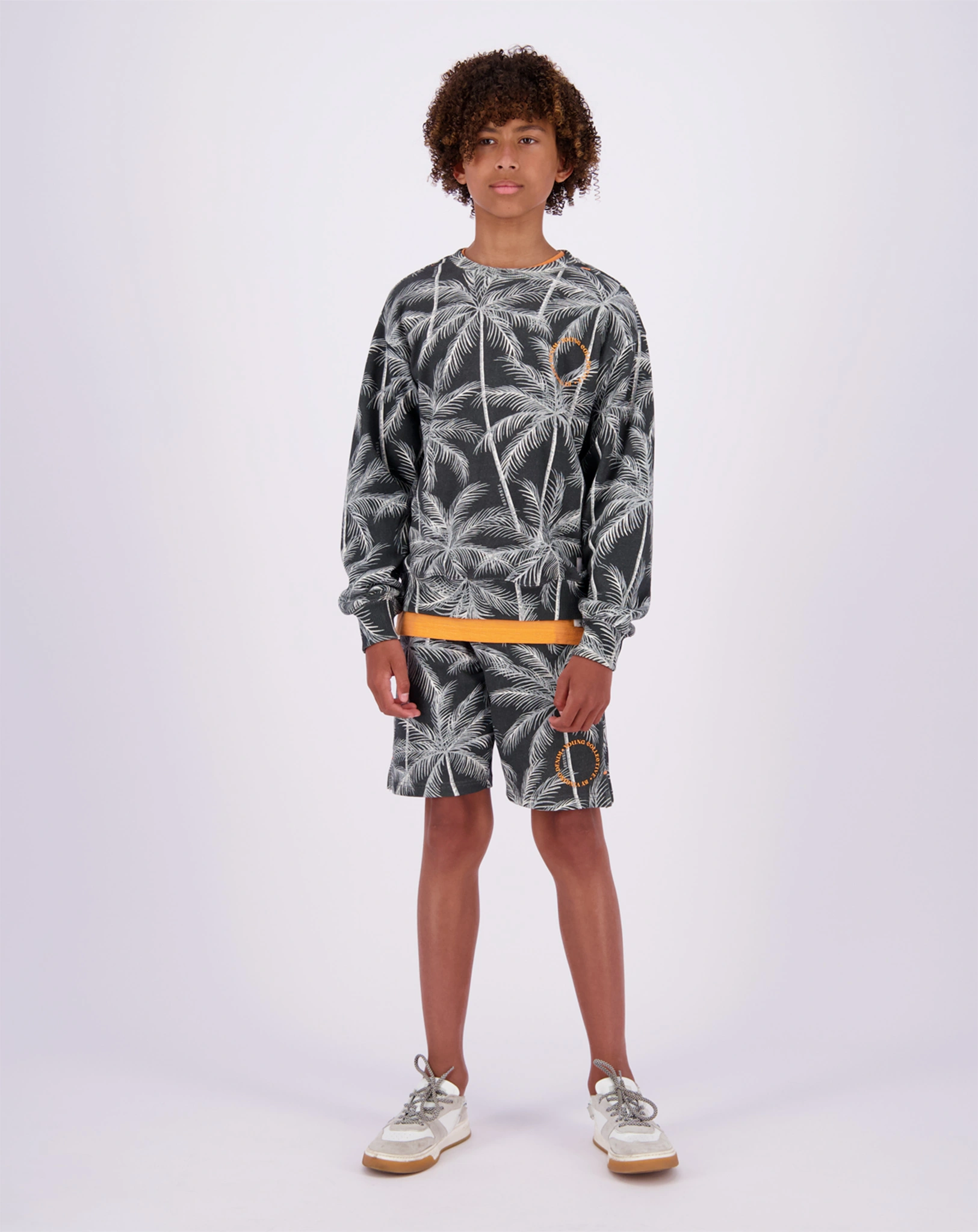 Sweat-Bermudas RASCO in greyish blue