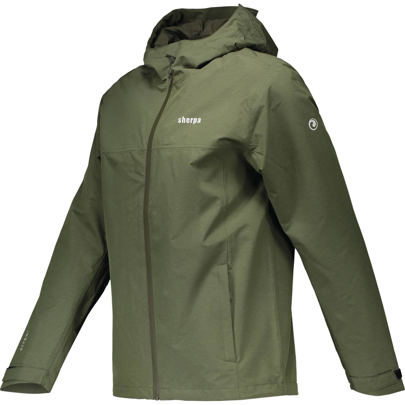 Sherpa Herren-Regenjacke Panchthar S, olive